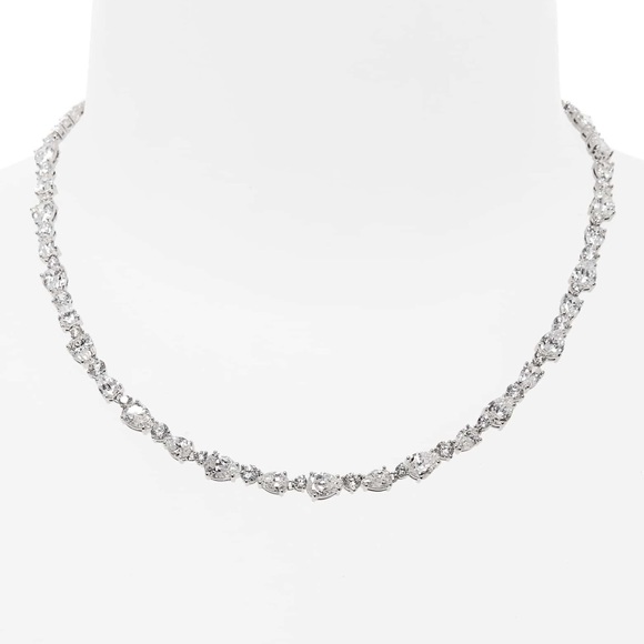 ☁️🆕 Nadri ☾Dazzling Pear + Round CZ Necklace ☾ - Picture 4 of 8